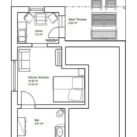 アパート Am Rieck - 
